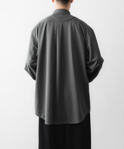 KANEMASA PHIL.】46G MODEST SHIRT - CHARCOAL | 公式通販サイト