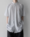 【KANEMASA PHIL.】46G ATOMOSPHERE STRIPE SS SHIRT - WHITE×NAVY