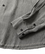 画像をギャラリービューアに読み込む, CODA -コーダのCHECKED RAW EDGES JAZZ SHIRTのCHECK公式通販サイトsession福岡セレクトショップ
