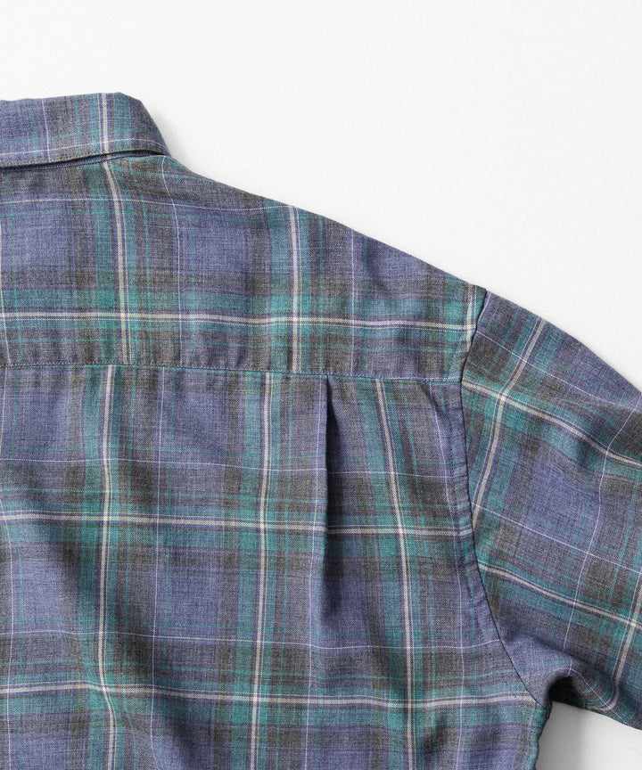 paratrait パラトレイトのCHECK LS SHIRTのGREEN 公式通販サイトsession福岡セレクトショップ