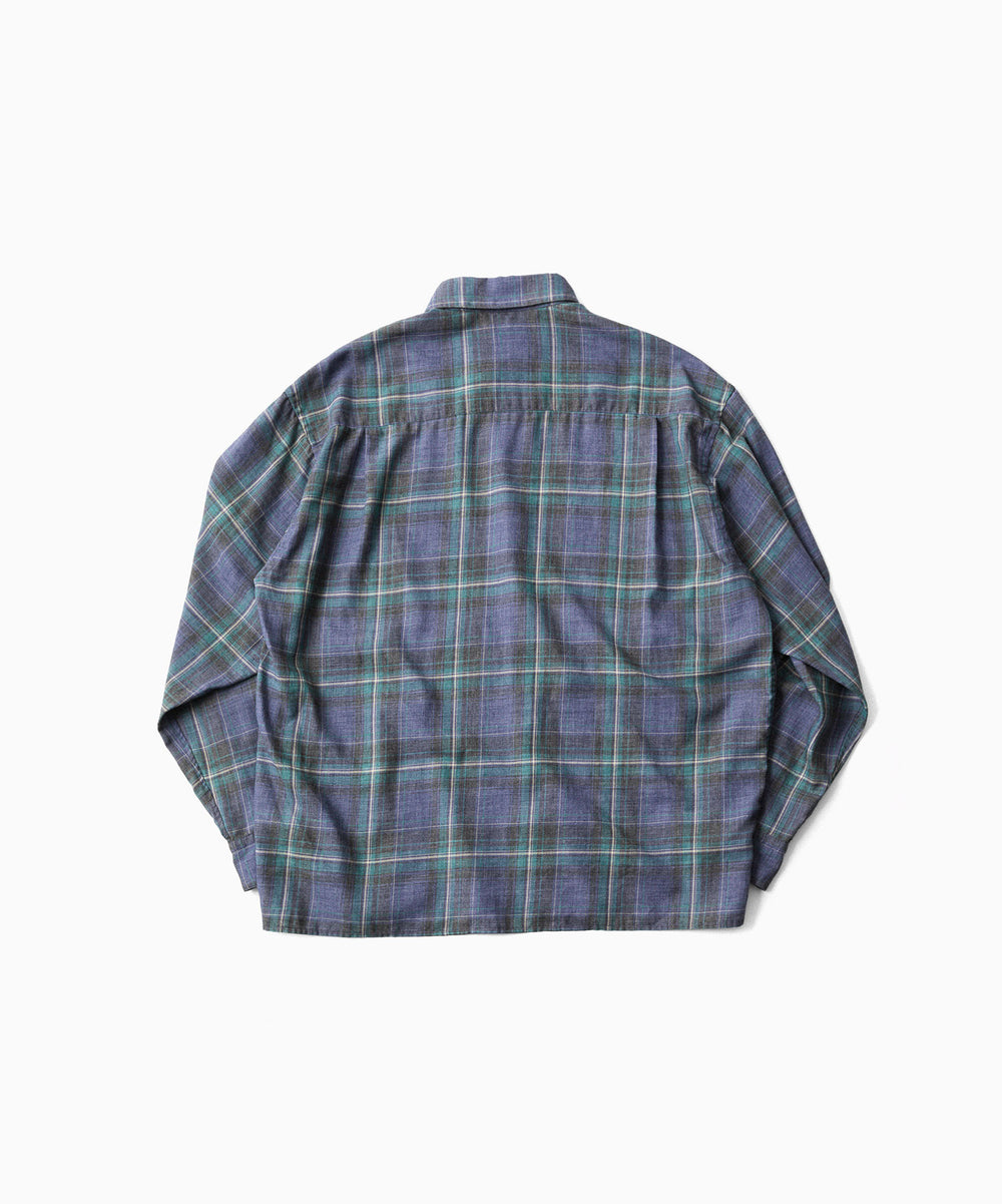 paratrait パラトレイトのCHECK LS SHIRTのGREEN 公式通販サイトsession福岡セレクトショップ