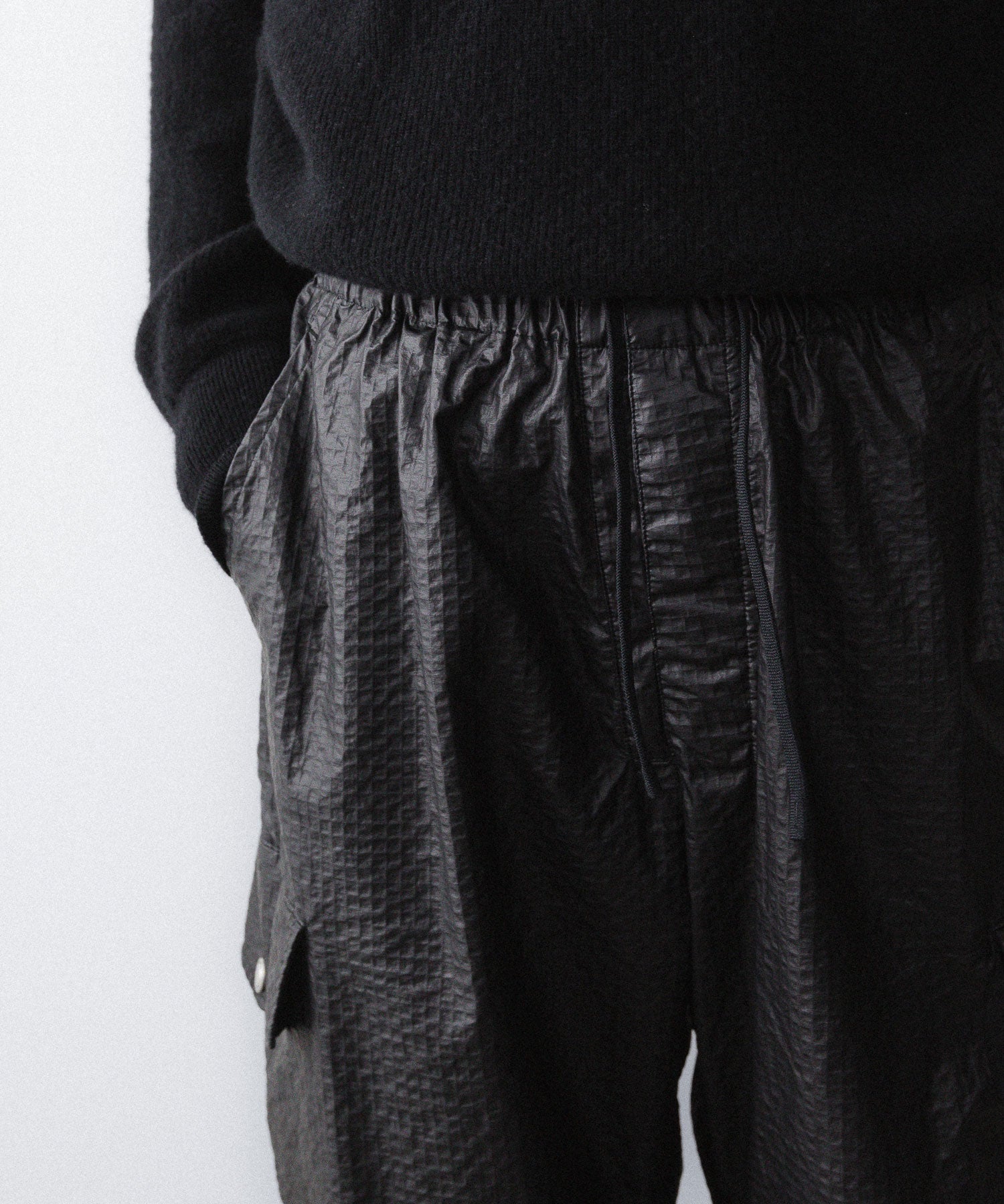 paratrait / パラトレイト】FROG SKIN PANTS - BLACK | 公式通販サイト