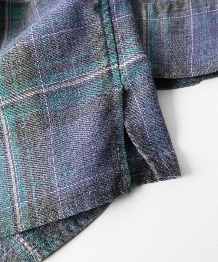 paratrait パラトレイトのCHECK LS SHIRTのGREEN 公式通販サイトsession福岡セレクトショップ