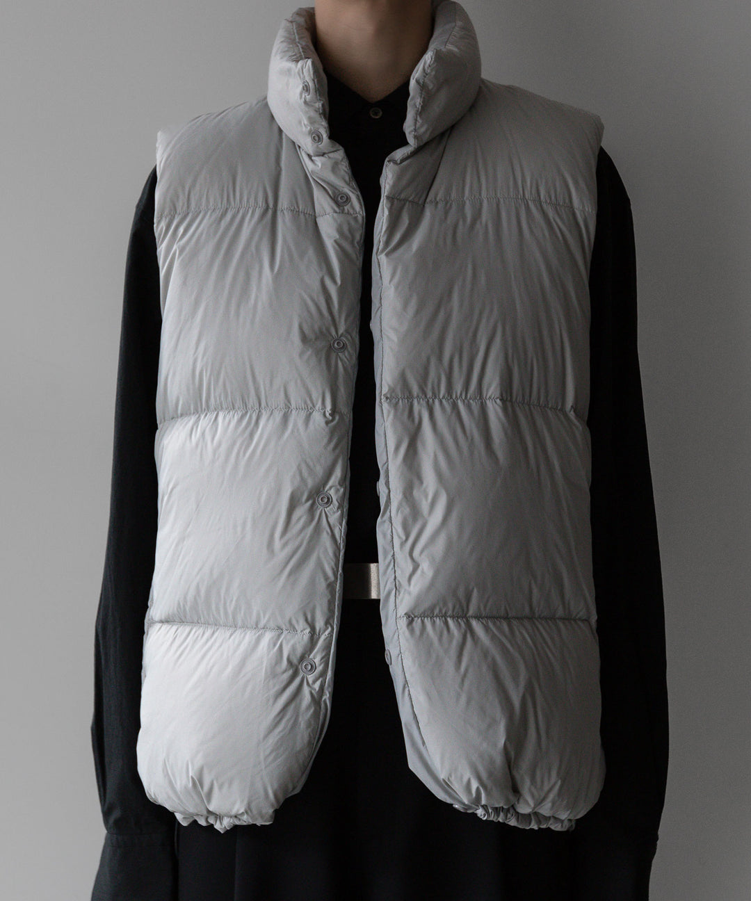 【stein】シュタイン 23AW DOWN PADDED VEST - OFF GREY sessionセッション福岡セレクトショップ 公式通販サイト