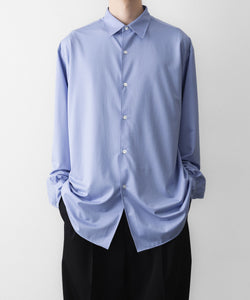 KANEMASA PHIL.】46G MODEST SHIRT - SAX | 公式通販サイト session