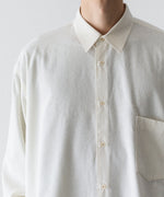 画像をギャラリービューアに読み込む, INTÉRIM インテリムSILK NOIL L/S REGULAR COLLAR SHIRTのNATURAL 公式通販サイトsession福岡セレクトショップ
