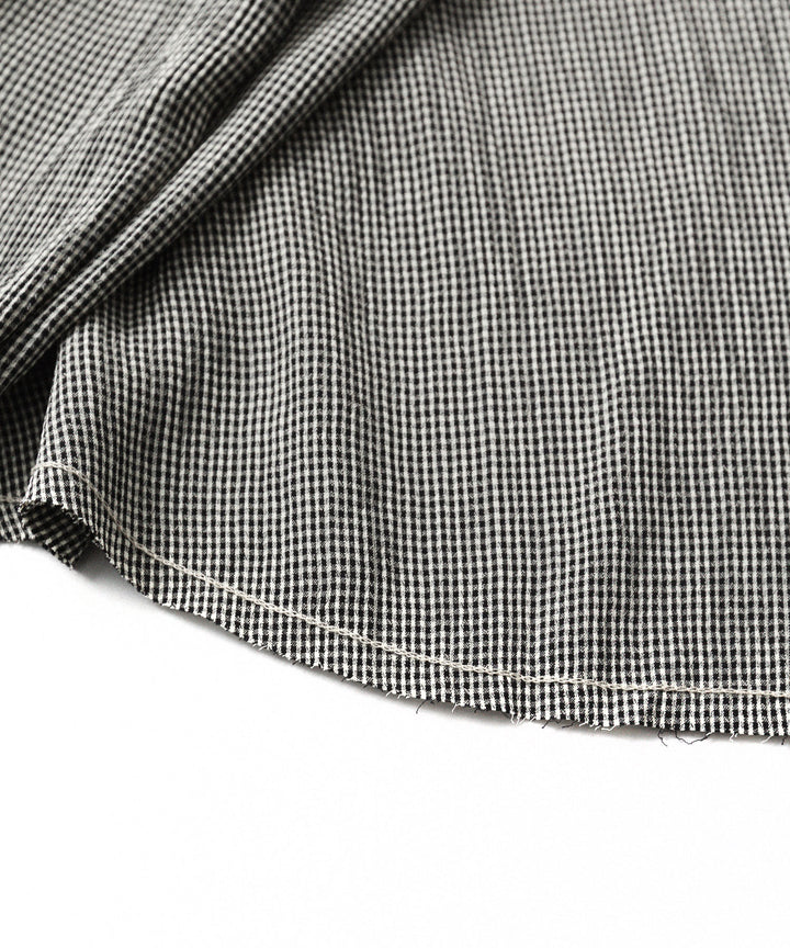 CODA -コーダのCHECKED RAW EDGES JAZZ SHIRTのCHECK公式通販サイトsession福岡セレクトショップ