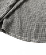 画像をギャラリービューアに読み込む, CODA -コーダのCHECKED RAW EDGES JAZZ SHIRTのCHECK公式通販サイトsession福岡セレクトショップ
