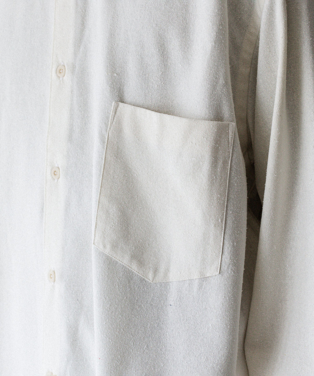 INTÉRIM インテリムSILK NOIL L/S REGULAR COLLAR SHIRTのNATURAL 公式通販サイトsession福岡セレクトショップ
