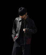 画像をギャラリービューアに読み込む, ANTHEM A アンセムエーのCRACK TERRY BLOUSONのBROWN 公式通販サイトsession福岡セレクトショップ
