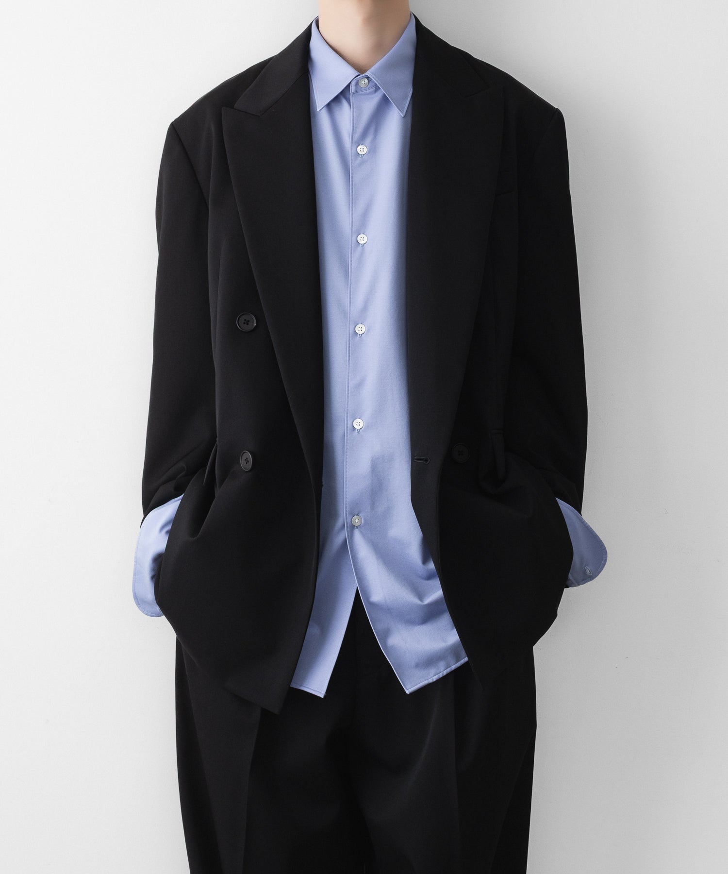 KANEMASA PHIL.】46G MODEST SHIRT - SAX | 公式通販サイト session