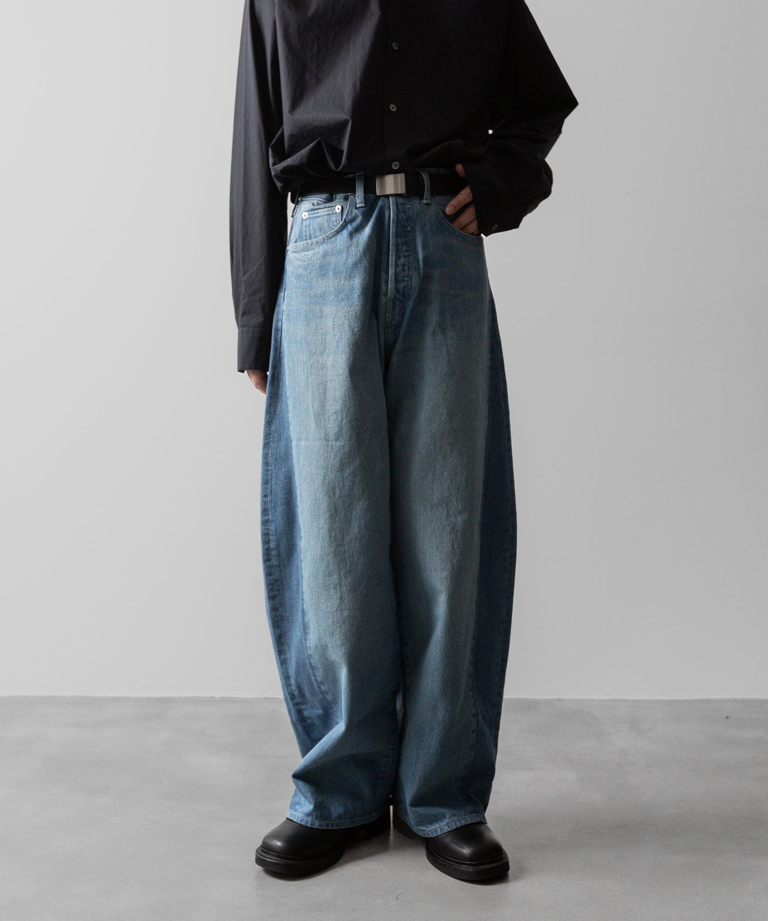 ssstein(シュタイン)の24AWコレクション DEFORMATION WIDE DENIM JEANS - INDIGO 公式通販サイトsession福岡セレクトショップ