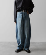 画像をギャラリービューアに読み込む, ssstein(シュタイン)の24AWコレクション DEFORMATION WIDE DENIM JEANS - INDIGO 公式通販サイトsession福岡セレクトショップ
