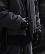 画像をギャラリービューアに読み込む, ANTHEM A アンセムエー PIGMENT AND DYE PUFFER MILITARY BLOUSONのDUSTY BLACK 公式通販サイトsession福岡セレクトショップ
