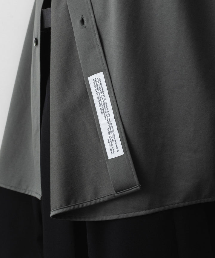KANEMASA PHIL. カネマサフィルの46G MODEST SHIRTのCHARCOAL 公式通販サイトsession福岡セレクトショップ