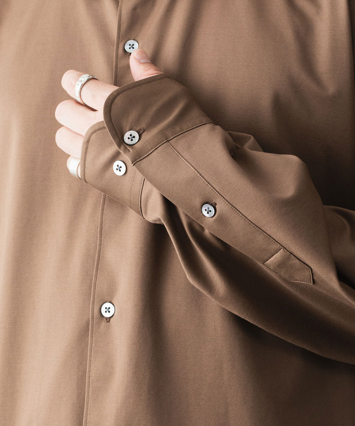 KANEMASA PHIL. カネマサフィルの46G MODEST SHIRTのLIGHT BROWN 公式通販サイトsession福岡セレクトショップ