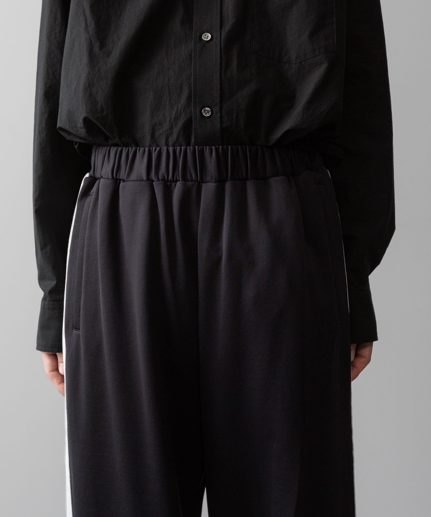 ssstein(シュタイン)の24AWコレクション NYLON JERSEY TRACK TROUSERS - DARK NAVY 公式通販サイトsession福岡セレクトショップ