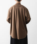 画像をギャラリービューアに読み込む, KANEMASA PHIL. カネマサフィルの46G MODEST SHIRTのLIGHT BROWN 公式通販サイトsession福岡セレクトショップ
