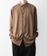 画像をギャラリービューアに読み込む, KANEMASA PHIL. カネマサフィルの46G MODEST SHIRTのLIGHT BROWN 公式通販サイトsession福岡セレクトショップ
