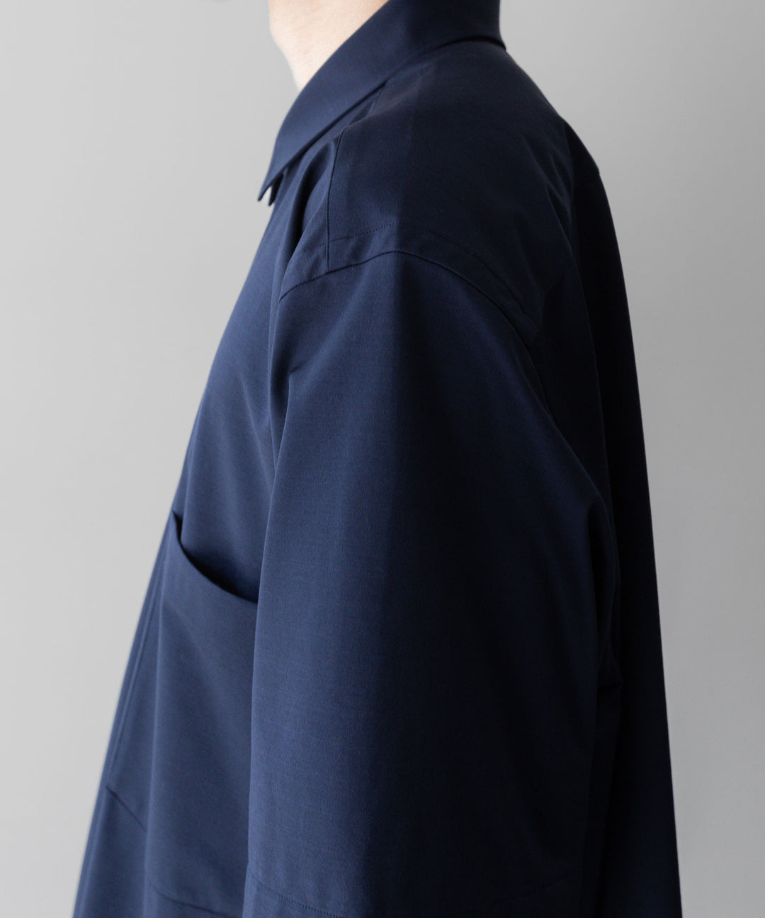 【KANEMASA PHIL.】カネマサフィルの46G ATOMOSPHERE STRIPE SS SHIRT - NAVY 公式通販サイトsession福岡セレクトショップ