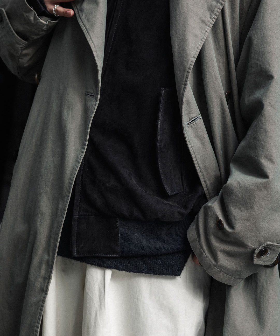ssstein(シュタイン)のVINTAGE TRENCH COAT - KHAKI BEIGEの公式通販サイトsession福岡セレクトショップ