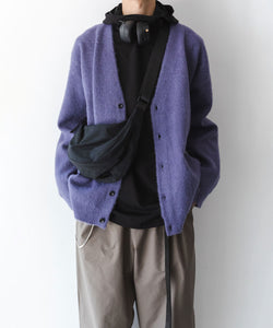 ATTACHMENT /アタッチメント】 WO/NY MOHAIR × PE DOUBLE FACE KNIT