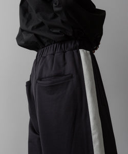 ssstein(シュタイン)の24AWコレクション NYLON JERSEY TRACK TROUSERS - DARK NAVY 公式通販サイトsession福岡セレクトショップ