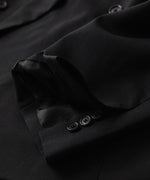 画像をギャラリービューアに読み込む, CODA コーダのBLACK WOOL CUT OFF DOUBLE BREASTED LENTO BLAZERのBLACK 公式通販サイトsession福岡セレクトショップ
