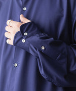 画像をギャラリービューアに読み込む, KANEMASA PHIL. カネマサフィルの46G MODEST SHIRTのPURPLE NAVY 公式通販サイトsession福岡セレクトショップ
