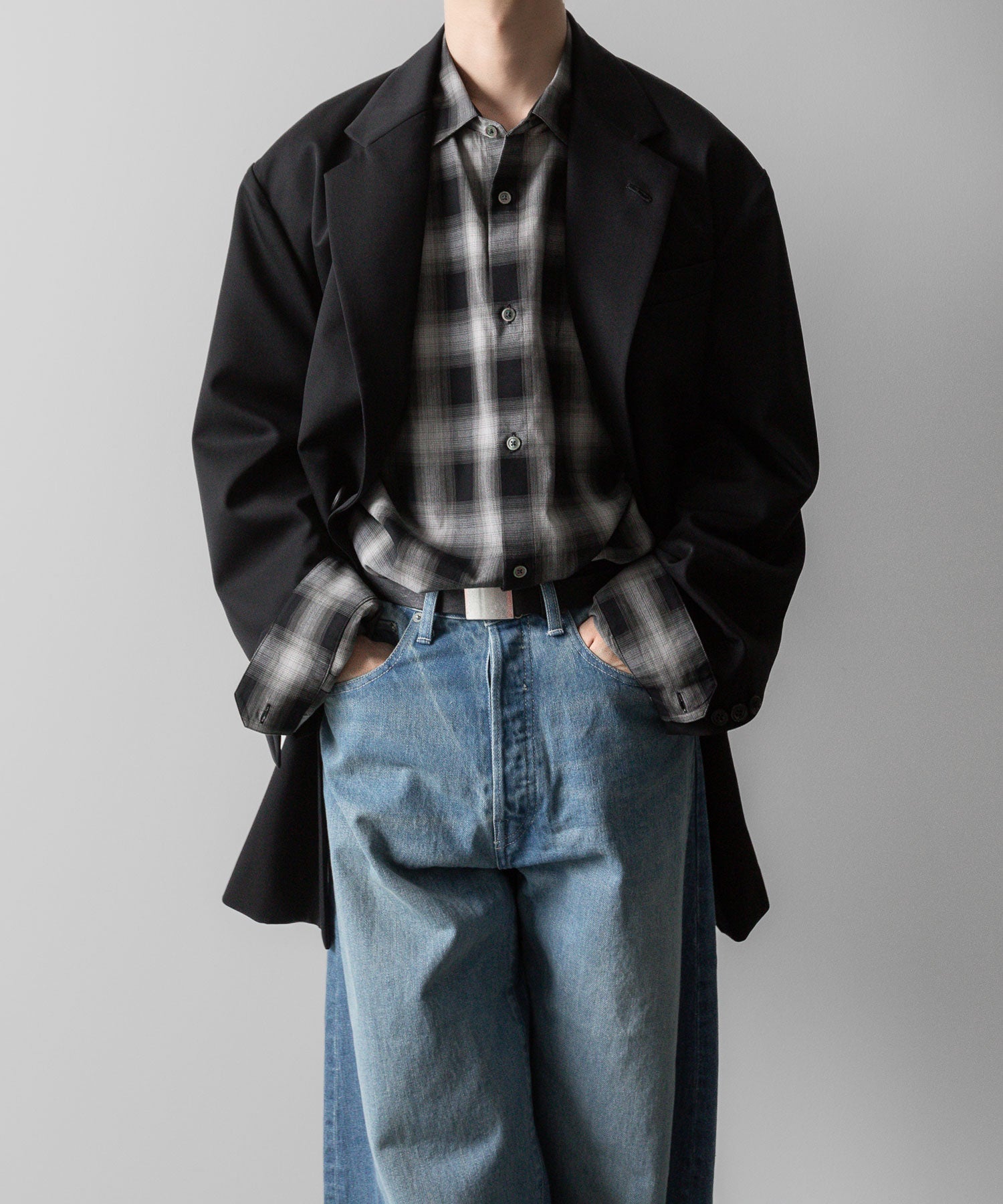 ssstein(シュタイン)の24AWコレクション DEFORMATION WIDE DENIM JEANS - INDIGO 公式通販サイトsession福岡セレクトショップ