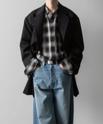 画像をギャラリービューアに読み込む, ssstein(シュタイン)の24AWコレクション DEFORMATION WIDE DENIM JEANS - INDIGO 公式通販サイトsession福岡セレクトショップ
