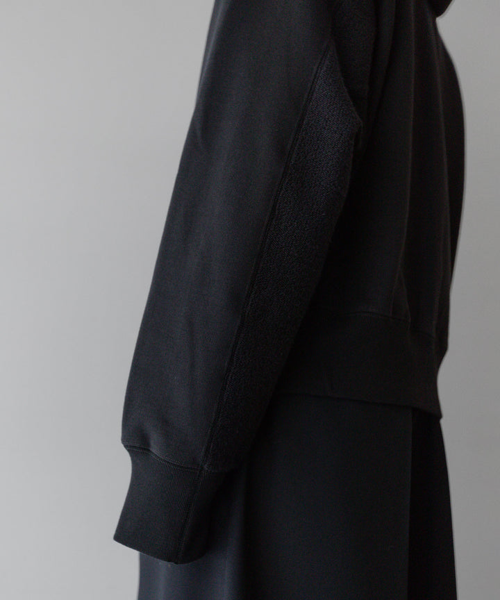 stein(シュタイン)の24SSコレクションUNTWISTED YARN SWEAT ZIP UP HOODYのCHARCOAL