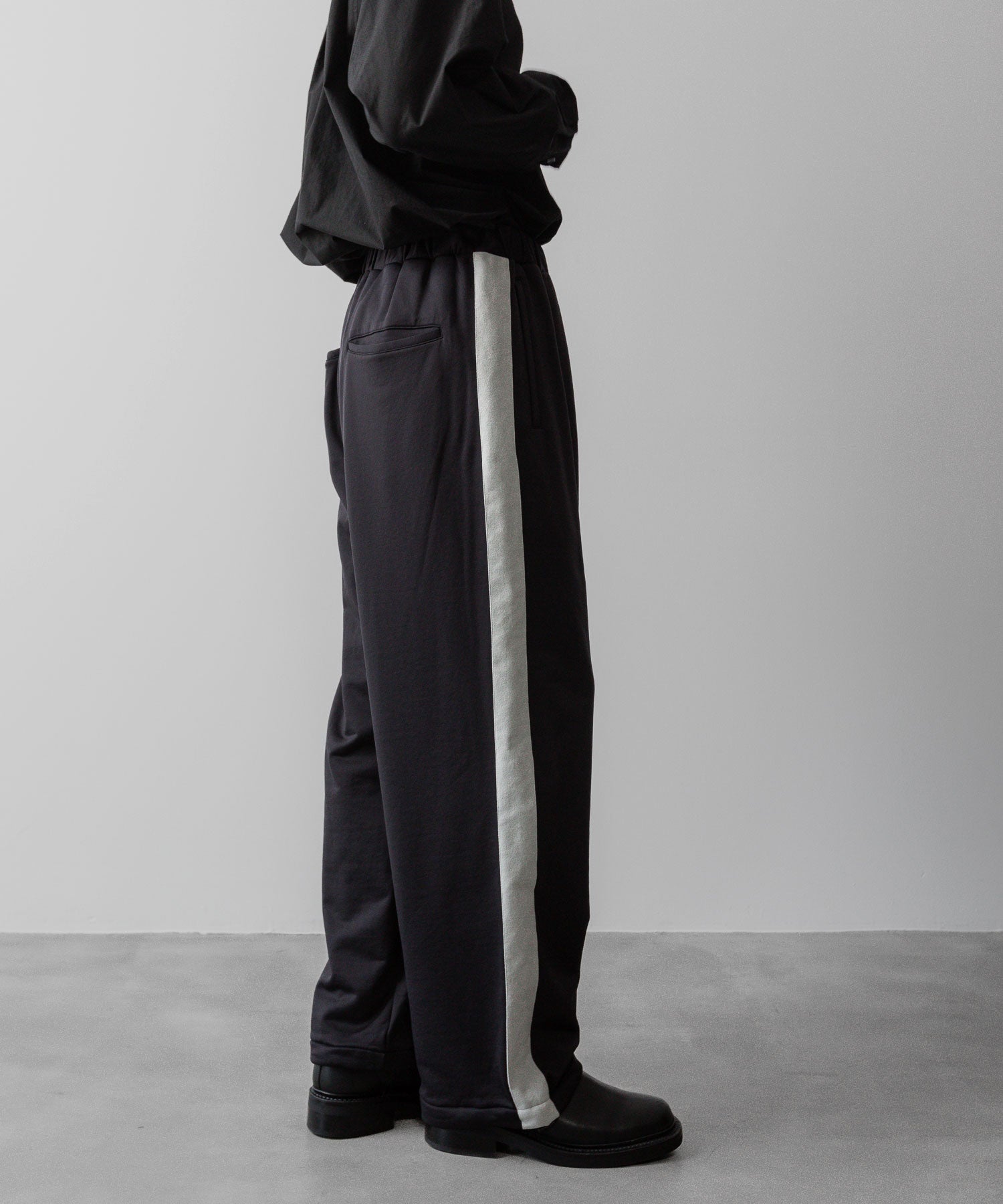 ssstein(シュタイン)の24AWコレクション NYLON JERSEY TRACK TROUSERS - DARK NAVY 公式通販サイトsession福岡セレクトショップ