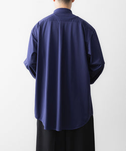 KANEMASA PHIL.】46G MODEST SHIRT - PURPLE NAVY | 公式通販サイト