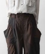 画像をギャラリービューアに読み込む, SUBLATIONS-サブレーションズのKIVULI PRINT BANANA CUTTING PANTSのDARK BROWN公式通販サイトsession福岡セレクトショップ

