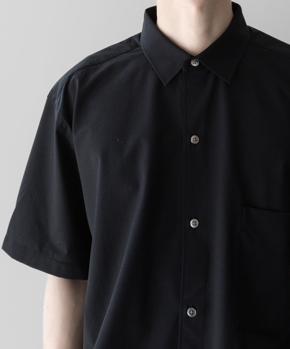 【KANEMASA PHIL.】カネマサフィルの46G ATOMOSPHERE STRIPE SS SHIRT - BLACK 公式通販サイトsession福岡セレクトショップ