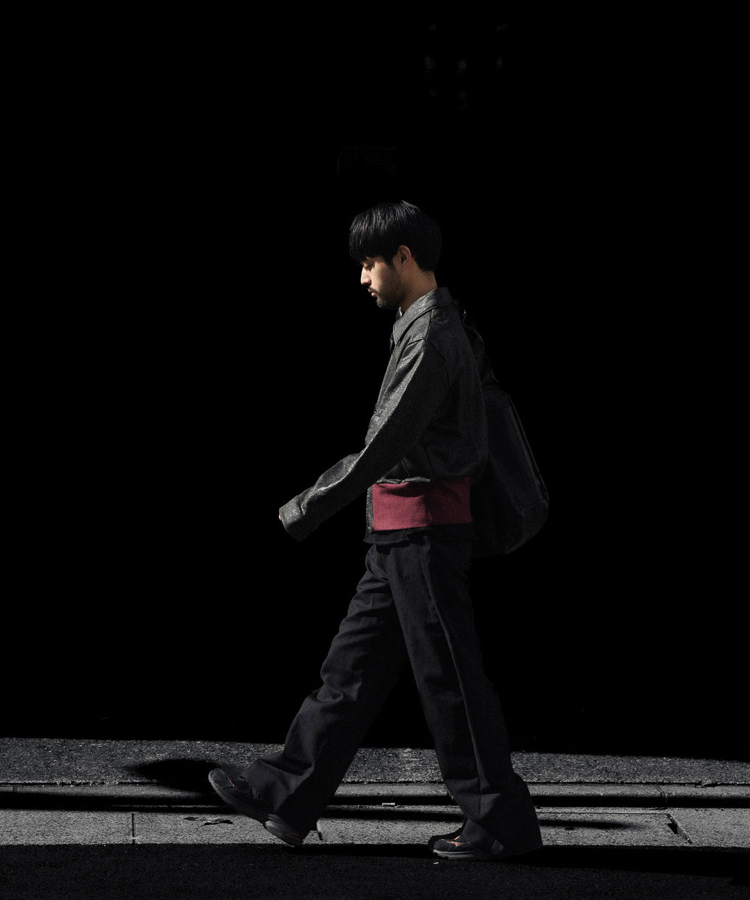 ANTHEM A アンセムエーのCRACK TERRY BLOUSONのBROWN 公式通販サイトsession福岡セレクトショップ