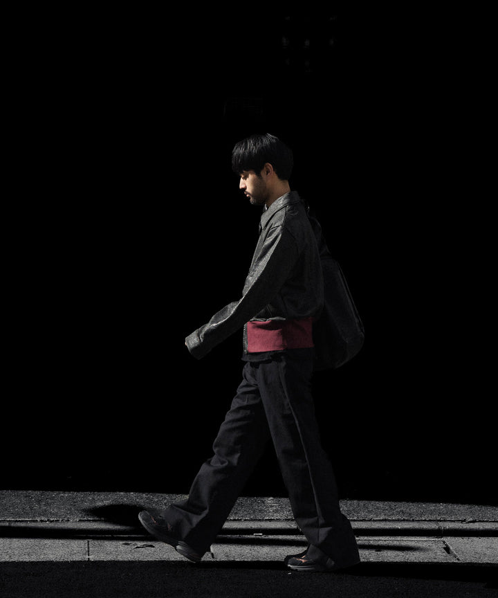 ANTHEM A アンセムエーのCRACK TERRY BLOUSONのBROWN 公式通販サイトsession福岡セレクトショップ