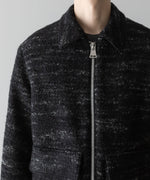 画像をギャラリービューアに読み込む, INTÉRIM(インテリム)のDOUBLE FACE HAIRY BABY LAMA WOOL SPORTS JACKET - RAW BLACKの公式通販サイトsession福岡セレクトショップ
