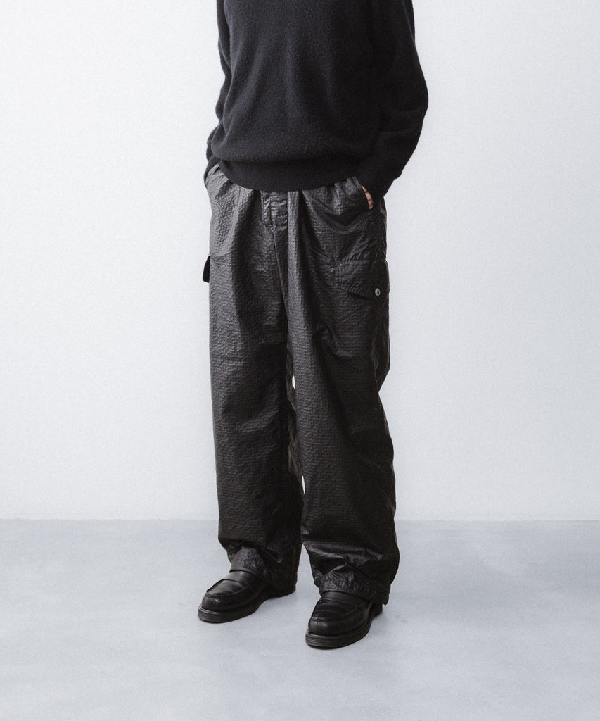 paratrait / パラトレイト】FROG SKIN PANTS - BLACK | 公式通販サイト