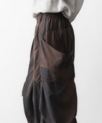 画像をギャラリービューアに読み込む, SUBLATIONS-サブレーションズのKIVULI PRINT BANANA CUTTING PANTSのDARK BROWN公式通販サイトsession福岡セレクトショップ
