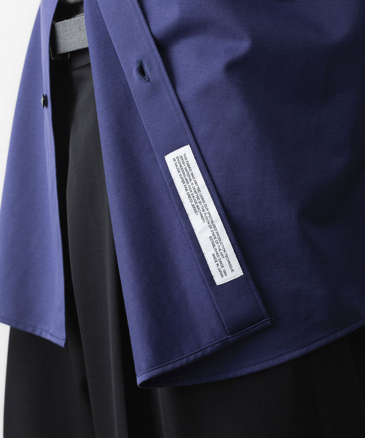 KANEMASA PHIL. カネマサフィルの46G MODEST SHIRTのPURPLE NAVY 公式通販サイトsession福岡セレクトショップ