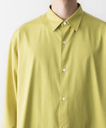 画像をギャラリービューアに読み込む, KANEMASA PHIL. カネマサフィルの46G MODEST SHIRTのLIME YELLOW 公式通販サイトsession福岡セレクトショップ
