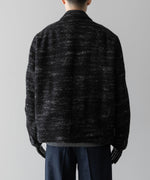 画像をギャラリービューアに読み込む, 【INTÉRIM】DOUBLE FACE HAIRY BABY LAMA WOOL SPORTS JACKET - RAW BLACK
