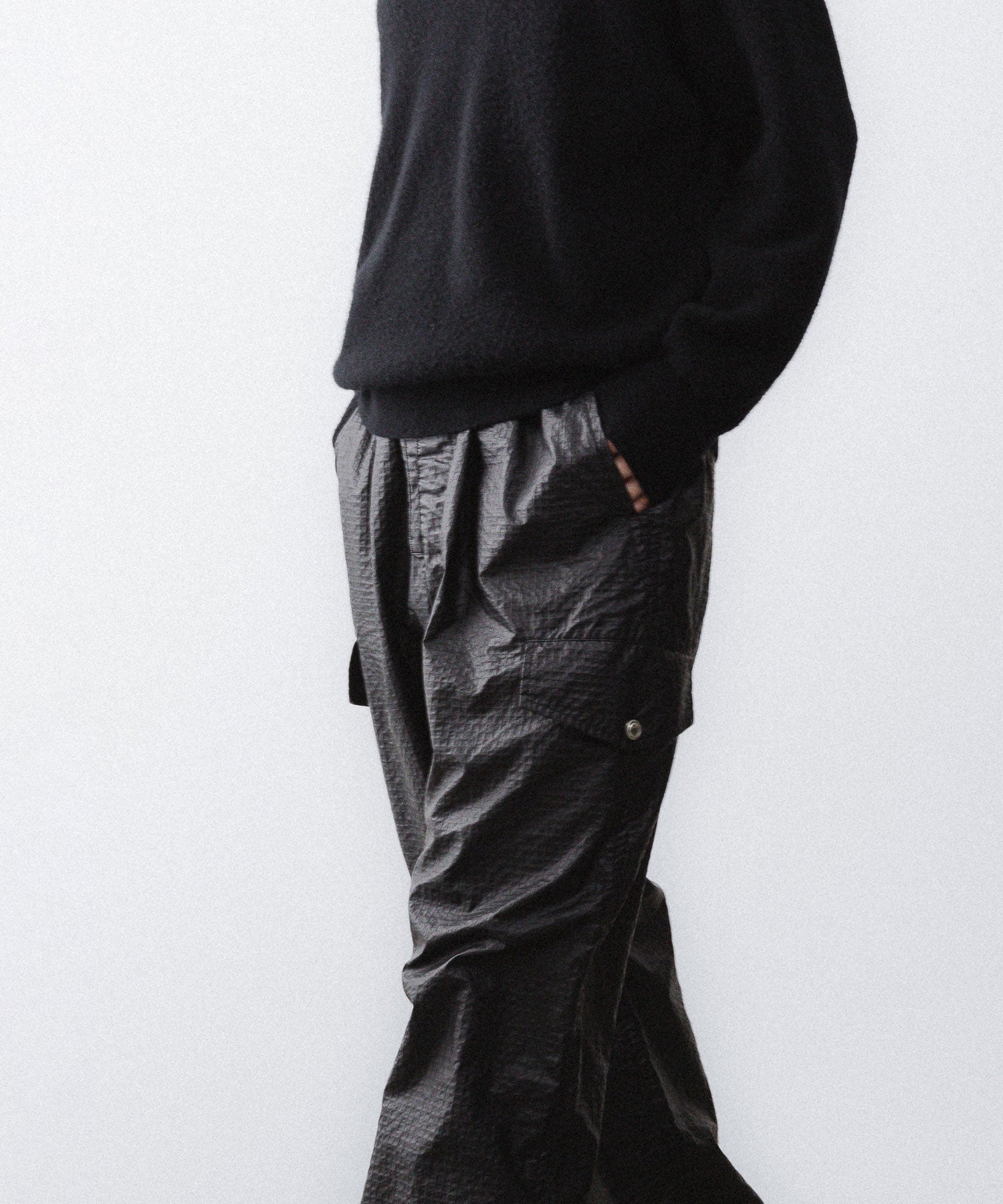 paratrait / パラトレイト】FROG SKIN PANTS - BLACK | 公式通販サイト