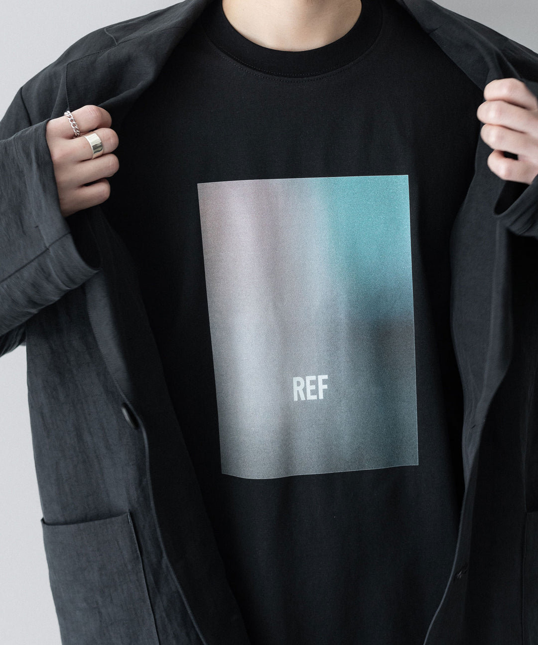 ssstein(シュタイン)のOVERSIZED PRINT TEE [REF] - BLACKの公式通販サイトsession福岡セレクトショップ