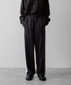 【ssstein】NYLON JERSEY TRACK TROUSERS - DARK NAVY