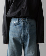 画像をギャラリービューアに読み込む, ssstein(シュタイン)の24AWコレクション DEFORMATION WIDE DENIM JEANS - INDIGO 公式通販サイトsession福岡セレクトショップ
