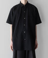 【KANEMASA PHIL.】46G ATOMOSPHERE SS SHIRT - BLACK