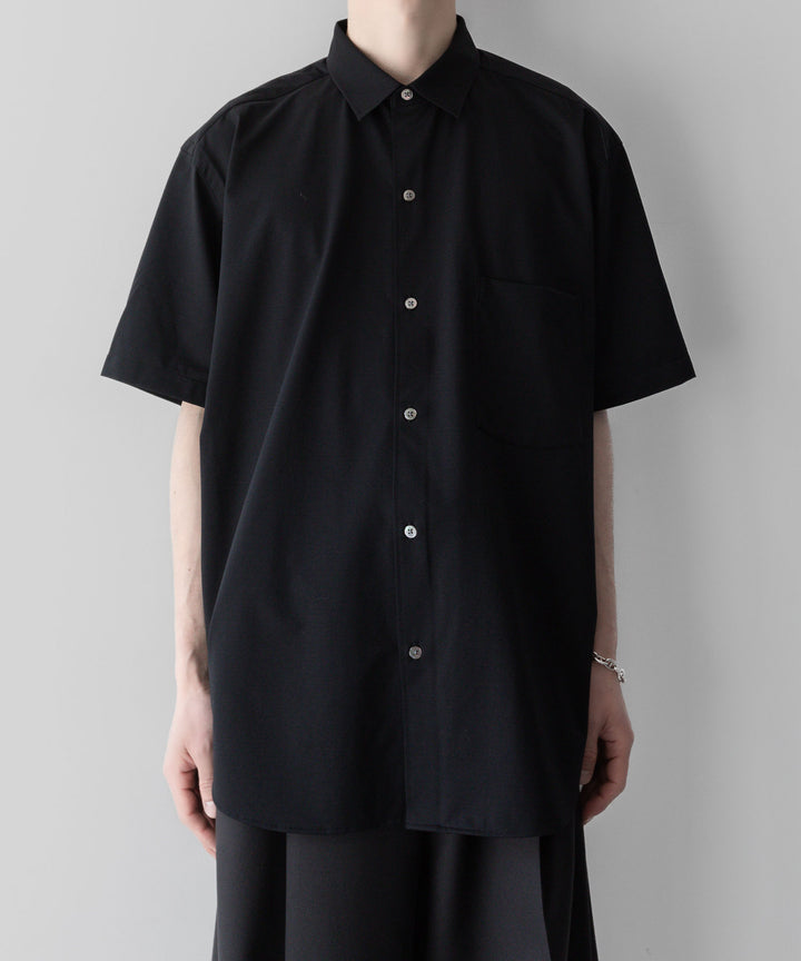 【KANEMASA PHIL.】カネマサフィルの46G ATOMOSPHERE STRIPE SS SHIRT - BLACK 公式通販サイトsession福岡セレクトショップ